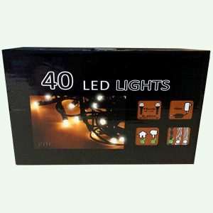 40 LED Christmas light