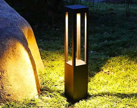 Bollard lights for driveway, pathway, garden and outdoor areas