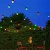 20 LED Multi Coloured Festoon Party Lights For Indoor & Outdoor Use