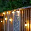 20 LED opal warm white festoon party lights for indoor and outdoor use