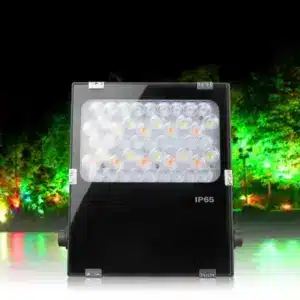 LED 50W RGB+CCT 25 Degree Beam Angle Smart Garden Floodlight