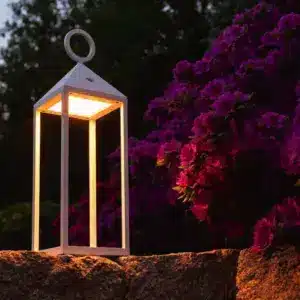 Outdoor Rechargeable Lantern White