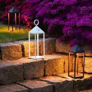 Outdoor Rechargeable Lantern White