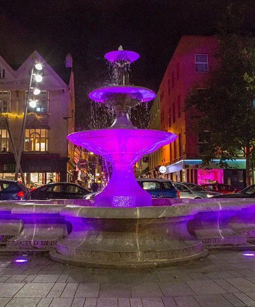 Berwick Fountain Cork Architectural Lighting
