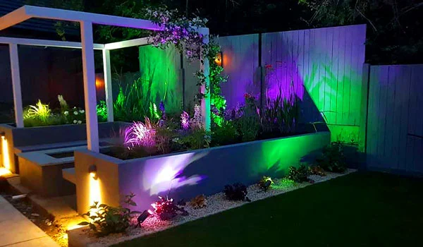 Garden lighting consultation service