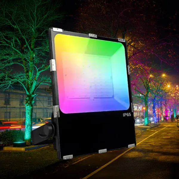100W RGB CCT Smart LED Floodlight