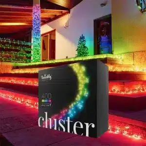 400 LED Twinkly multicolour cluster Christmas lights product image