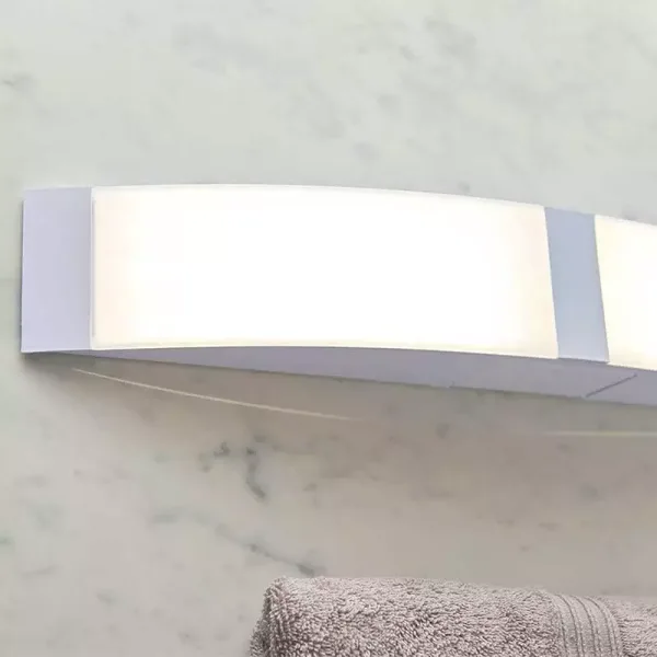 LED Curved Bathroom Wall Light