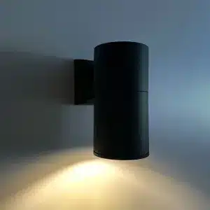 Dark grey outdoor wall light product image