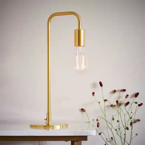Gold Brass Table Lamps