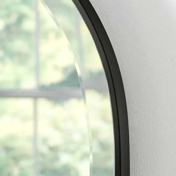 Minimal Overmantel Black Mirror