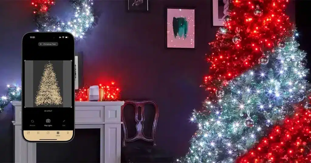 How to map twinkly lights