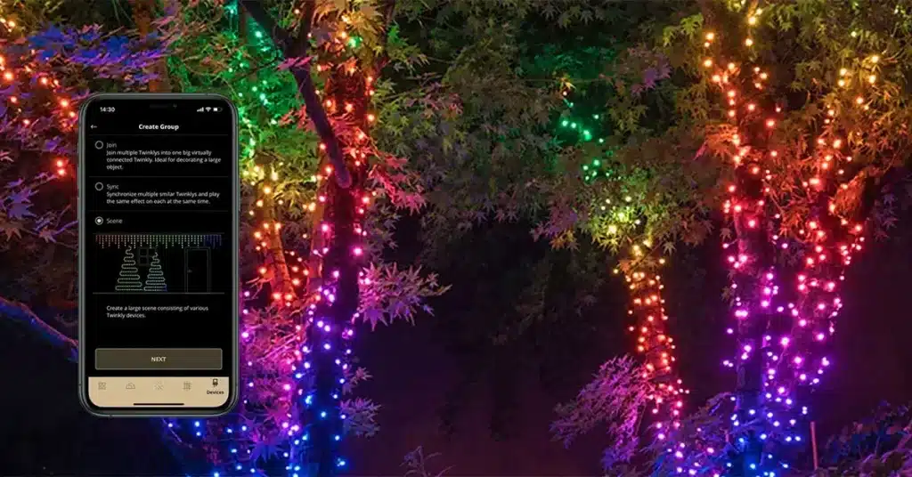 Twinkly Lights Grouping Process