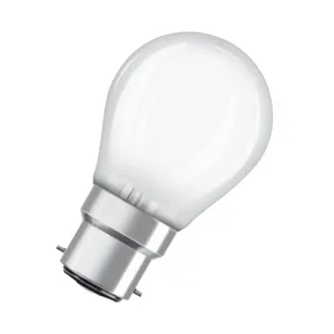 4W B22 Frosted Golf LED Bulb 2700K Dimmable