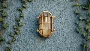Coastal outdoor lighting that withstands the elements in timeless brass & nickel designs