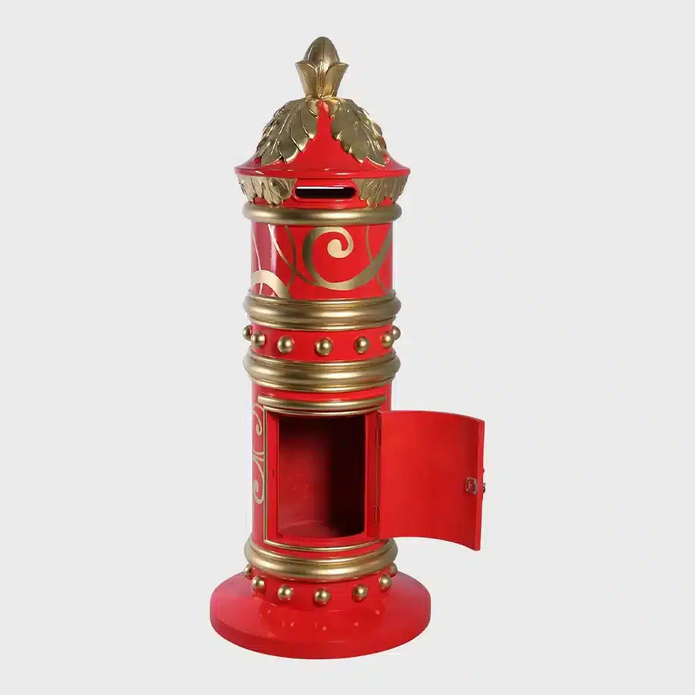 Santa-Claus-Mailbox-Outdoor-Christmas-Decoration-Open-For-Letters-View Santa Claus mailbox outdoor Christmas decoration open rear door for letters