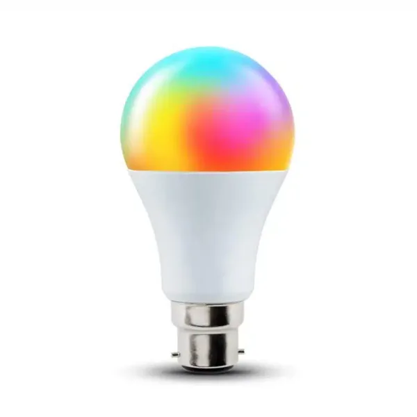 6W RGB CCT B22 Remote Controllable LED Light Bulb