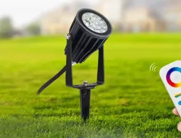 How to sync colour changing smart garden lights with remote controller or smart panel controller